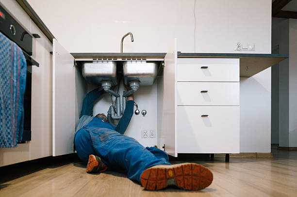 Professional Drain Cleaning technician working in Bay Village, OH